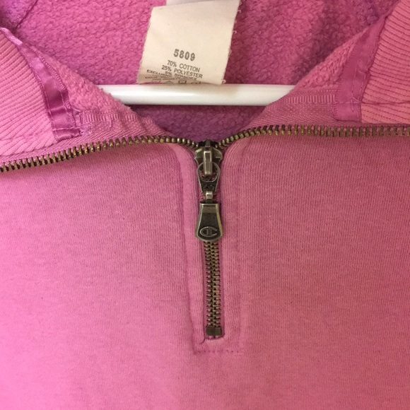 Vintage Champion 1/4 zip sweatshirt size medium - Picture 5 of 5